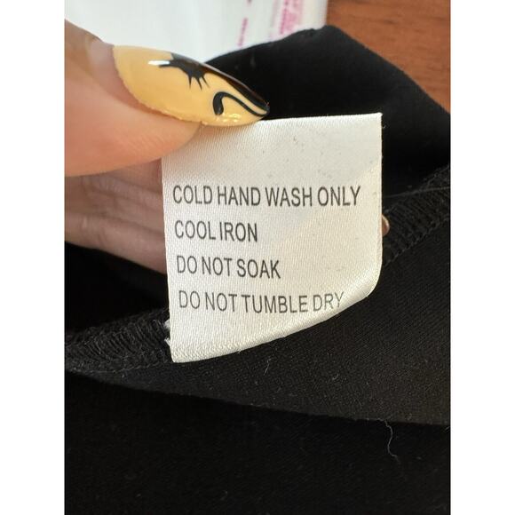 Carmar Faux Suspender Punk Rock Grunge Gothcore Emo Gothic Black Jogger Pants 6 - Picture 9 of 9